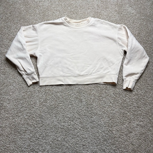 Girlfriend Collective Cropped Crewneck - Picture 1 of 4